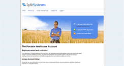 Desktop Screenshot of lyfesystems.com